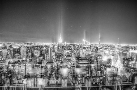 Manhattan from the Top of the Rock HDR