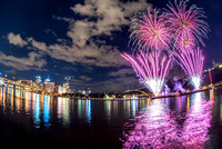 Pittsburgh 3 Rivers Regatta Fireworks - 001