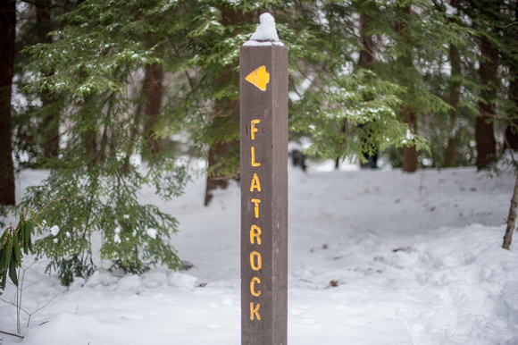 Flatrock sign at Ohiopyle State Park
