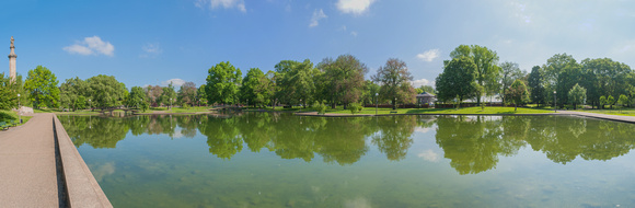 Lake on the North Side Panorama