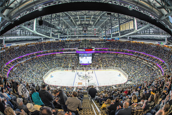 View of CONSOL Energy Center from the upper deck at center ice HDR