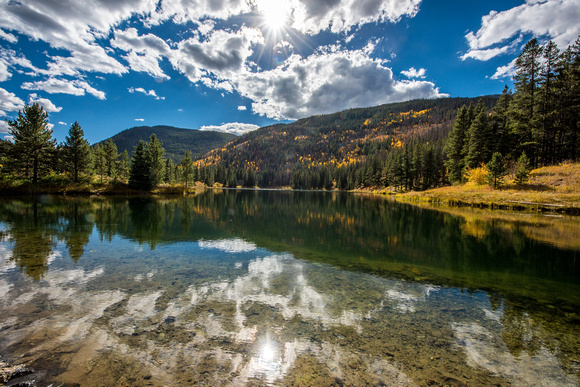 Fall reflections in Colorado