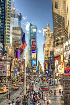 Times Square in NYC HDR