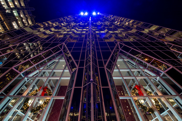 View looking up PPG Place in Pittsburgh