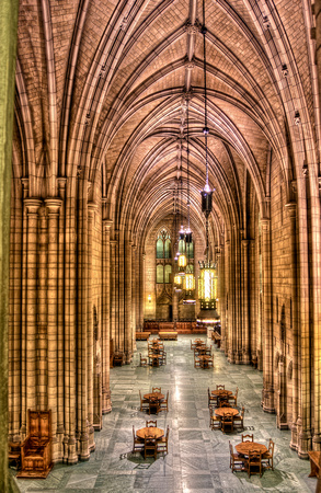 Hall at the Cathedral of Learning HDR