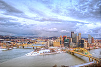 View of Pittsburgh from the Duquesne Incline HDR