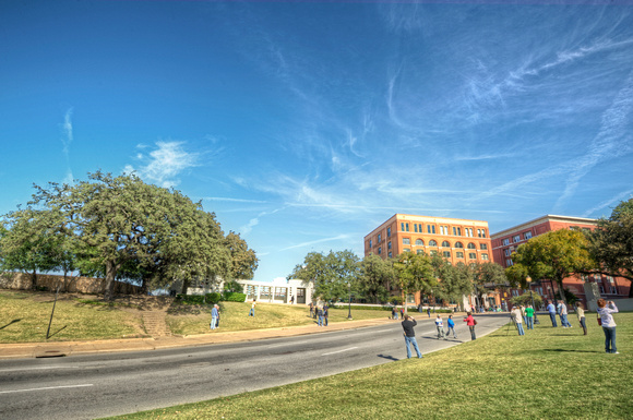 The Grassy Knoll and the Texas School Book Depository HDR