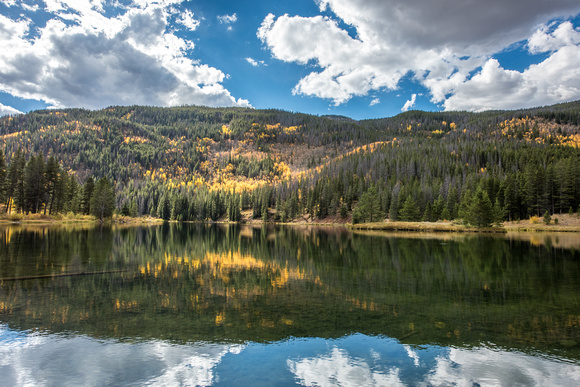Afternoon reflections in Colorado