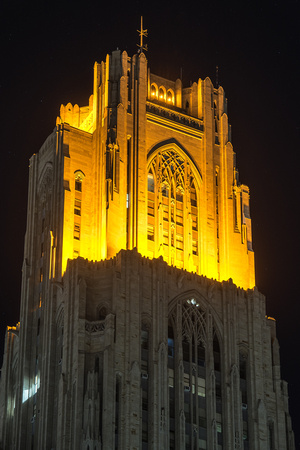 Victory Lights - Cathedral of Learning - Villanova 2016