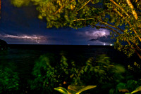 Lightning over Jamaica