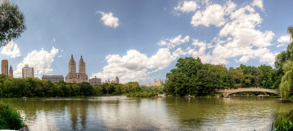 Central Park panorama HDR