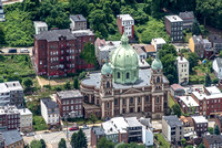 Aerial view of Immaculate Heart of Mary Church