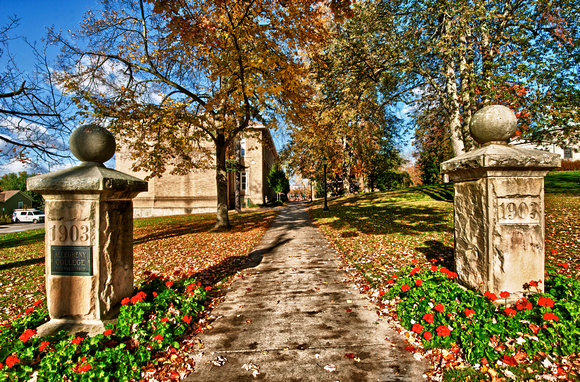 Pathway at Allegheny College HDR