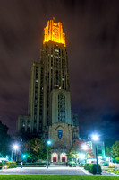 Victory Lights - Cathedral of Learning - Georgia Tech