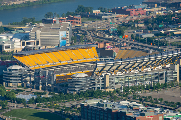 Heinz Field on a sunny day in Pittsburgh