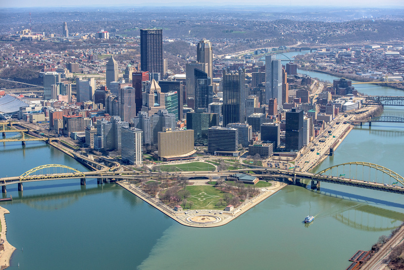 Dave DiCello Photography | Aerial views of Pittsburgh | The rivers ...