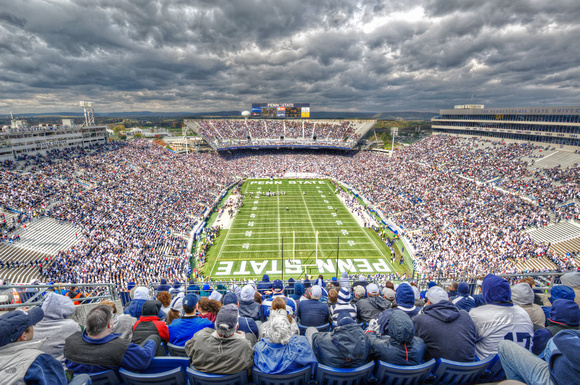 Dave DiCello Photography | Penn State | Beaver Stadium view HDR